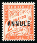 Stamp of France » Cours d'Instruction withdraw