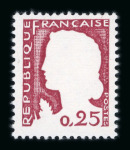 Stamp of France » Collections 1960, dans un grand carton impressionnante accumulation