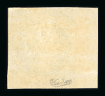 Stamp of France » Présidence de 1852 1852, Napoléon non dentelé Y&T n°10 25c bleu neuf avec