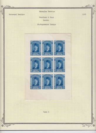 The Joe Chalhoub Collection of the Revenue Stamps of Egypt