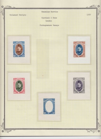 The Joe Chalhoub Collection of the Revenue Stamps of Egypt