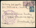 Stamp of United States » 1919 Issues onwards 1929, Zeppelin cover Lakehurst to Innsbruck (Austria)