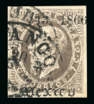 Stamp of Mexico 1866-1867, district Mexico very nice item