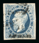 Stamp of Mexico 1866-1867, districts Cordova, Cuernavaca, Durango, Guadalajara, Zapotlan, Cocula, Tepic