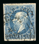 Stamp of Mexico 1866-1867, districts Guanajuato, Ixtlahualca, Jalapa