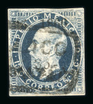 Stamp of Mexico 1866-1867, districts Lagos, Maravatio, Merida, Morelia, Oaxaca, Orizava