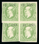 Stamp of Mexico 1866-1867, districts Lagos, Maravatio, Merida, Morelia, Oaxaca, Orizava