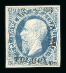 Stamp of Mexico 1866-1867, districts San Luis Potosi, Tepeji del Rio, etc.