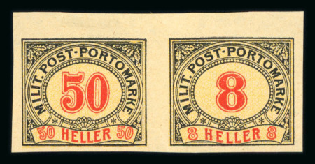 Stamp of Bosnia and Herzegovina » Austrian Post Offices Austria Österreich Bosnien-Herzegowina 1904 Porto Proben