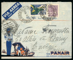 Stamp of Brazil 1935, very aesthetic letter from Brazil (10/10/1935)