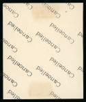 Stamp of Egypt » 1922-1936 King Fouad I Definitives » Issued Stamps 1927-37 Second Portrait Issue: 2m deep black type II with Royal "CANCELLED" on reverse in top right corner marginal block of four