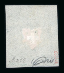 Stamp of Switzerland / Schweiz » Rayonmarken » Rayon I, dunkelblau mit Kreuzeinfassung 1851, Rayon I dunkelblau mit Kreuzeinfassung