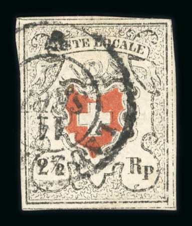 Stamp of Switzerland / Schweiz » Orts-Post und Poste Locale 1850, Poste Locale, Type 40, farbintensiv