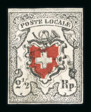 Stamp of Switzerland / Schweiz » Sammlungen 1850-52, kleine Zusammenstellung von 3 Marken