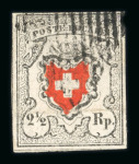 Stamp of Switzerland / Schweiz » Sammlungen 1850-52, kleine Zusammenstellung von 3 Marken