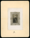 Five essays by Harrison & Sons depicting a three-quarter length photograph of the King in military regalia