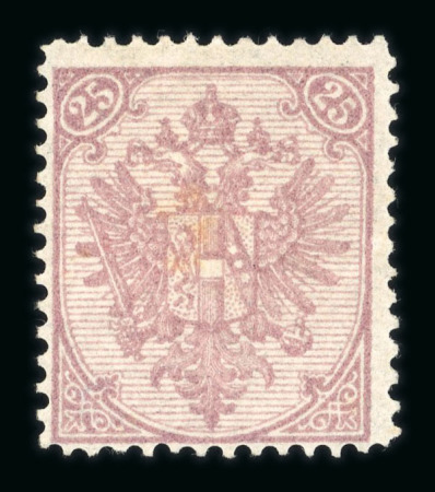 Stamp of Bosnia and Herzegovina » Austrian Post Offices Bosnia Bosnien-Herzegowina 1879-90 Partie 10,15 und 25Kr ungebr.