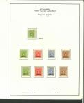 Stamp of Indian States » Bhopal 1908-1950 Bhopal service stamps collection on five