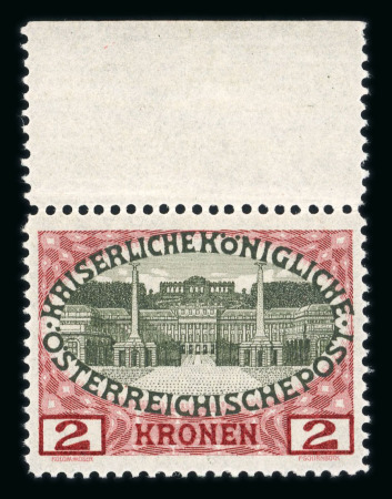 Stamp of Austria » 1890-1918 Issues  Austria Österreich 1908 2K--->10K postfr.