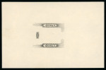 Stamp of Austria » 1890-1918 Issues  Austria Österreich 1910 SCHWARZDRUCK EINZELPROBENSERIE VON KPL. 22 STÜCK
