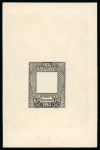 Stamp of Austria » 1890-1918 Issues  Austria Österreich 1910 SCHWARZDRUCK EINZELPROBENSERIE VON KPL. 22 STÜCK