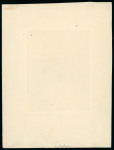 Stamp of Austria » 1890-1918 Issues  Austria Österreich 1890 1G UND 2G, JE ALS EINZELABZUG UNGEZ. IN SCHWARZ AUF KARTONPAPIER