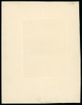 Stamp of Austria » 1890-1918 Issues  Austria Österreich 1890 1G UND 2G, JE ALS EINZELABZUG UNGEZ. IN SCHWARZ AUF KARTONPAPIER