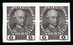 Stamp of Austria » 1890-1918 Issues  Austria Österreich 1908 6H Farbproben