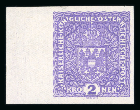 Stamp of Austria » 1890-1918 Issues  Austria Österreich 1918 Flugpost kpl. ohne Aufdr.ungez.