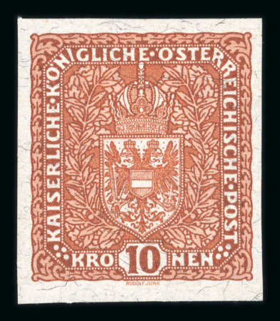Stamp of Austria » 1890-1918 Issues  Austria Österreich 1918 Flugpost 7K ohne Aufdr.ungez. *