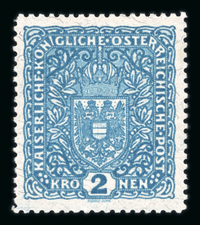 Stamp of Austria » 1890-1918 Issues  Austria Österreich 1917-19 2K gez. 11 1/2 **