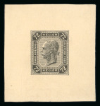 Stamp of Austria » 1890-1918 Issues  Austria Österreich 1904 Schwarzdruck Einzelproben  (Kropf)