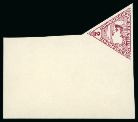 Stamp of Austria » 1890-1918 Issues  Austria Österreich 1916 Eilmarken ungezähnt Überrand rechts