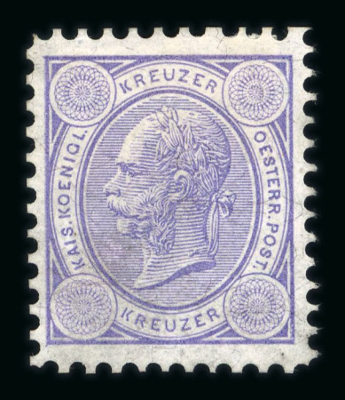 Stamp of Austria » 1890-1918 Issues  Austria Österreich 1890-91 Lot kaiserkopf ohne Wertziffern etc.