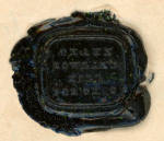 Stamp of Great Britain » 1840 Mulreadys & Caricatures » May Dates 1840 Mulready 1d lettersheet stereo A23 used from Bristol to London with fine strike of the scarce brown MC