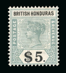 Stamp of British Honduras British Honduras, 1891-1913, completes  sets MH *,