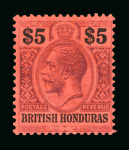 Stamp of British Honduras British Honduras, 1891-1913, completes  sets MH *,