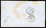 Stamp of Austria » Austrian Levant 1870-73, Zusammenstellung von 5 Briefen von Konstantinopel