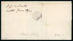 Stamp of United States » Carrier Issues 1843 New York city despatch wrapper
