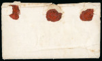 Stamp of South Africa » Cape of Good Hope 1826-28 Three pre-stamp covers with Circular Crown Handstamps
