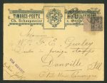 Stamp of Thematics » Philately Philately: 1877-1920, 15 advertising covers of philatelic traders