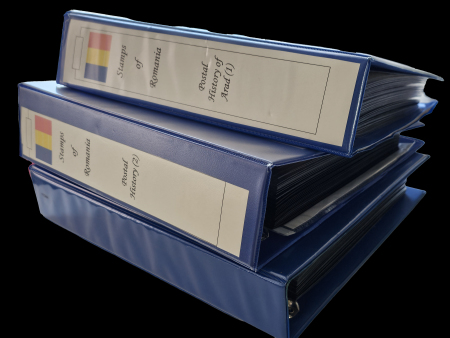 Stamp of Romania » Collections, Lots etc. 1858-1930s, ARAD postal history three volume collection of mail