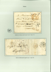 Stamp of Ireland » Pre-Stamp Postal History » Early Period - 1657-1784 1767-1878 Attractive collection of Franco-Hibernian Postal History: A wonderful assembly of 34 covers neatly mounted and written up in German on 18 album pages, these early letters are addressed to following Colonel Coun