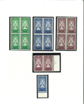 Stamp of Ireland » Definitives 1922-23 SE wmk: 1/2d to 10s, complete mint set of 15