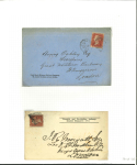 Stamp of Ireland » Railways Railway Postmarks: 1855-1940 Old-time collections mounted