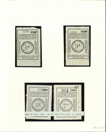 Stamp of Ireland » Railways Railway Letter Stamps: Midland Great Western Railway