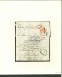 Stamp of Ireland » Pre-Stamp Postal History » Independant Post Office Period - 1784-1831 1826-1839 One penny Post handstamps: Attractive study