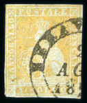 Stamp of Italian States » Collections and Lots Papal States ant Tuscany : 1851-1868, collection of 100+ mint and used stamps