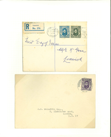 Stamp of Ireland » 1922-49 Dublin Government Printing Works Issues 1929 Daniel O'Connell, specialised group mounted on