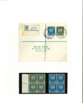 Stamp of Ireland » 1922-49 Dublin Government Printing Works Issues 1933 Holy Year set of two, both tied by September 18th,